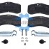 1178243 Дисковые тормозные колодки SAF 3057000600 3057000600 Тормозные колодки SAF дисковые 29319/29318